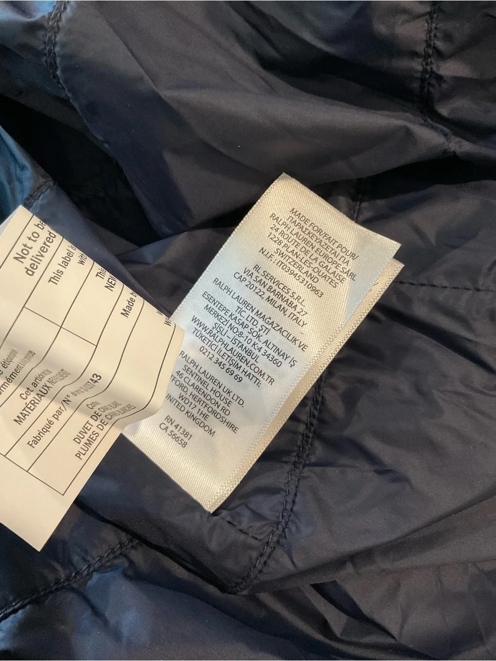 POLO Ralph Lauren Big & Tall Navy HOODED DOWN FILLED Puffer Parka Jacket sz 3XLT
